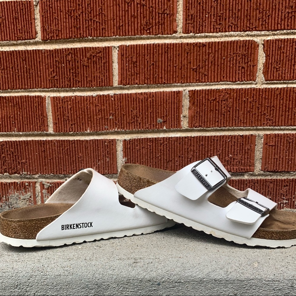 Birkenstock - White - Size 38 or 7 - Gently Used!!